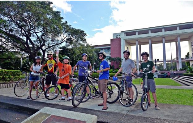Happy bunch at UP Diliman in November 2011