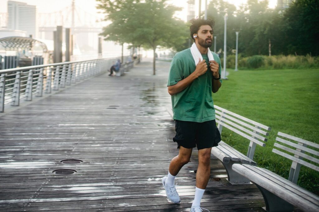 In case you forgot, walking regularly, especially outside the house, boosts your mental health